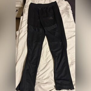 ADIDAS Climacool Athletic Track Pants -Men's Size M - Black no tag measures 30in